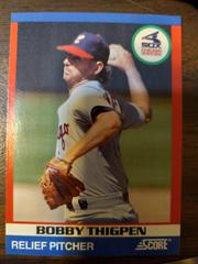 Bobby Thigpen #95 Baseball Cards 1991 Score Superstars Prices