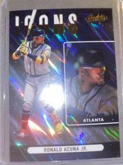 Ronald Acuna Jr. [Retail Lava] #I-3 Baseball Cards 2022 Panini Absolute Icons Prices