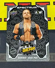 Hangman Adam Page #FG-6 Wrestling Cards 2021 Upper Deck AEW Spectrum Full Gear Metal Prices