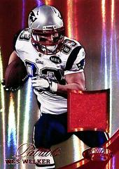 Wes Welker [Mirror Red] Football Cards 2012 Panini Certified Prices