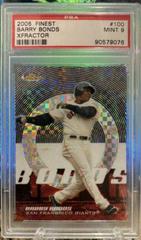 Barry Bonds [Xfractor] Baseball Cards 2005 Finest Prices