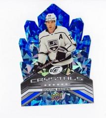 Dustin Brown #IC-24 Hockey Cards 2021 Upper Deck Ice Crystals Prices