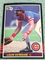 Leon Durham Baseball Cards 1985 Donruss Prices