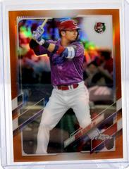 Seiya Suzuki [Orange] #139 Baseball Cards 2021 Topps Chrome NPB Nippon Professional Prices