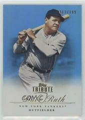 Babe Ruth [Blue] #93 Baseball Cards 2012 Topps Tribute Prices