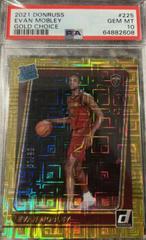 Evan Mobley [Choice Gold] Basketball Cards 2021 Panini Donruss Prices