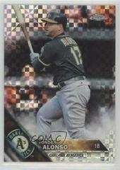 Yonder Alonso [Xfractor] Baseball Cards 2016 Topps Chrome Update Prices