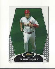 Albert Pujols #75 Baseball Cards 2008 Finest Prices