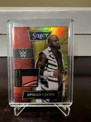 Apollo Crews [Gold Prizm] Wrestling Cards 2022 Panini Select WWE Selective Swatches Prices