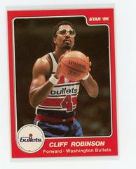 Cliff Robinson #114 Basketball Cards 1985 Star Prices