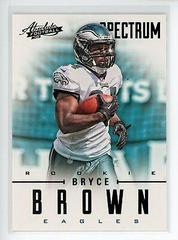 Bryce Brown [Spectrum Black] #111 Football Cards 2012 Panini Absolute Prices