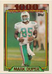 Mark Duper #9 Football Cards 1992 Topps 1000 Yard Club Prices