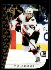 Jake Sanderson #RDT-15 Hockey Cards 2022 Upper Deck 1994-95 Rookie Die Cuts Prices