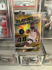 Anthony Edwards [Gold] #15 Basketball Cards 2021 Panini Contenders Optic Playing the Numbers Game Prices