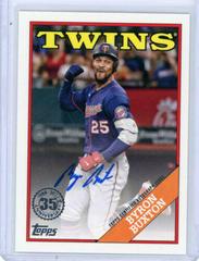 Byron Buxton Baseball Cards 2023 Topps Silver Pack 1988 35th Anniversary Autographs Prices