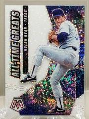 Nolan Ryan [White Sparkle] #ATG9 Baseball Cards 2021 Panini Mosaic All Time Greats Prices