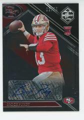 Brock Purdy [Autograph Silver] #192 Football Cards 2022 Panini Limited Prices