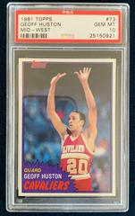 Geoff Huston Mid-West #73 Basketball Cards 1981 Topps Prices