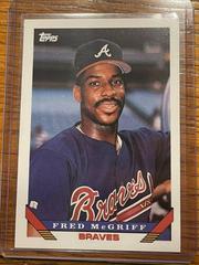 Fred McGriff #88T Baseball Cards 1993 Topps Traded Prices