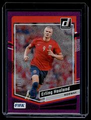 Erling Haaland [Purple] #41 Soccer Cards 2023 Donruss Prices