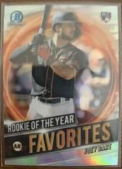 Joey Bart Baseball Cards 2021 Bowman Chrome Rookie of the Year Favorites Prices