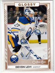 Devon Levi [Gold] #R-6 Hockey Cards 2023 Upper Deck OPC Glossy Prices