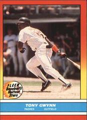 Tony Gwynn Baseball Cards 1988 Fleer Hottest Stars Prices