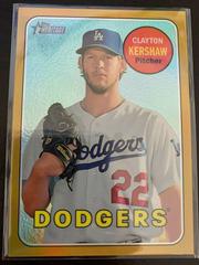 Clayton Kershaw [Chrome Gold Refractor] #216 Baseball Cards 2018 Topps Heritage Prices