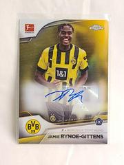 Jamie Bynoe Gittens [Gold] #BCA-JBG Soccer Cards 2022 Topps Chrome Bundesliga Autographs Prices