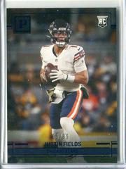 Justin Fields [Blue] Football Cards 2021 Panini Chronicles Panini Prices