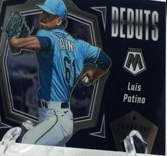 Luis Patino [Mosaic] #PD11 Baseball Cards 2021 Panini Mosaic Debuts Prices