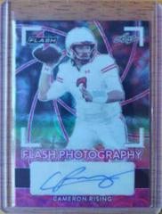 Cameron Rising [Kaleidoscope Pink] #FP-CR1 Football Cards 2022 Leaf Flash Photography Autographs Prices