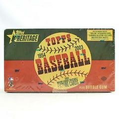 Hobby Box Baseball Cards 2003 Topps Heritage Prices