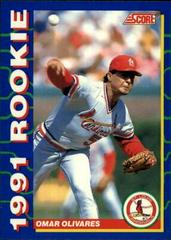Omar Olivares Baseball Cards 1991 Score Rookies Prices