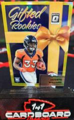 Javonte Williams [Gold] Football Cards 2021 Panini Donruss Optic Gifted Rookies Prices