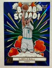 LaMelo Ball [Blue Green] #13 Basketball Cards 2023 Panini Donruss Bomb Squad Prices