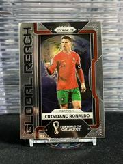 Cristiano Ronaldo #17 Soccer Cards 2022 Panini Prizm World Cup Global Reach Prices