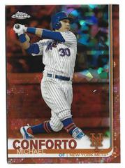 Michael Conforto [Orange Refractor] Baseball Cards 2019 Topps Chrome Sapphire Prices