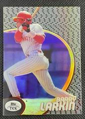 Barry Larkin [Pattern 74] #57 Baseball Cards 1998 Topps Tek Prices