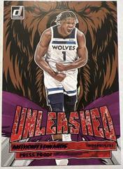 Anthony Edwards [Press Proof] Basketball Cards 2022 Panini Donruss Unleashed Prices