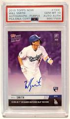 Will Smith [Autograph Purple] #730C Baseball Cards 2019 Topps Now Prices