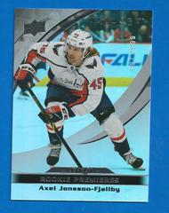 Axel Jonsson Fjallby #13 Hockey Cards 2021 Upper Deck Trilogy Prices