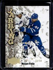 Morgan Rielly [Gold] #JR-15 Hockey Cards 2022 Skybox Metal Universe Jarring Prices