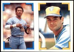 Paul Molitor, Rafael Ramirez Baseball Cards 1986 Topps Stickers Prices