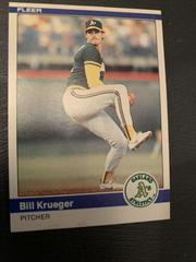 Bill Krueger #450 Baseball Cards 1984 Fleer Prices