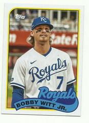 George Brett, Bobby Witt Jr. #89DH-21 Baseball Cards 2023 Topps Archives 1989 Doubleheaders Prices
