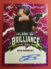 Julio Rodriguez [Pink] Baseball Cards 2020 Leaf Flash of Brilliance Autographs Prices