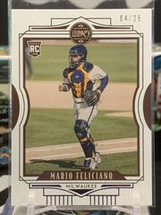 Mario Feliciano [Purple] #7 Baseball Cards 2021 Panini Chronicles Legacy Prices