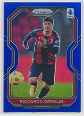 Riccardo Orsolini [Blue] #19 Soccer Cards 2020 Panini Chronicles Prizm Serie A Prices
