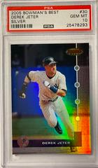 Derek Jeter [Silver] Baseball Cards 2005 Bowman's Best Prices